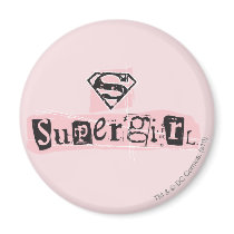 Supergirl Logo Ransom Note Fridge Magnets