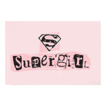 Supergirl Logo Ransom Note Poster