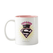 Supergirl Logo with Crown Mugs