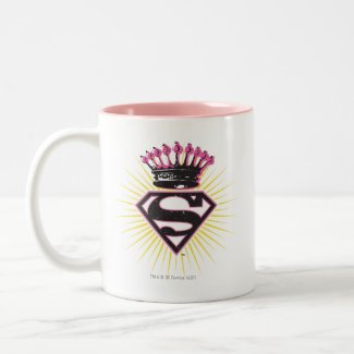 Supergirl Logo with Crown mug