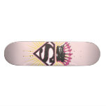Supergirl Logo with Crown Skateboards