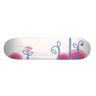 Supergirl Love Bee Custom Skateboard