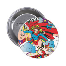 Supergirl Love Conquers Button