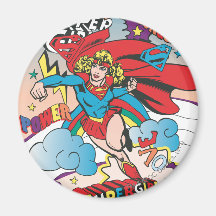 Supergirl Love Conquers Fridge Magnets
