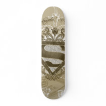 Supergirl Metropolis Ballet Brown Skateboard Deck