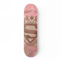 Supergirl Metropolis Ballet Pink Skate Board Deck