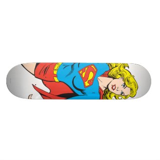 Supergirl on the Move Skateboard Deck