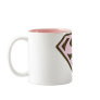 Supergirl Pink and Brown Logo Mugs