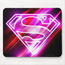 Supergirl Pink Mouse Pads