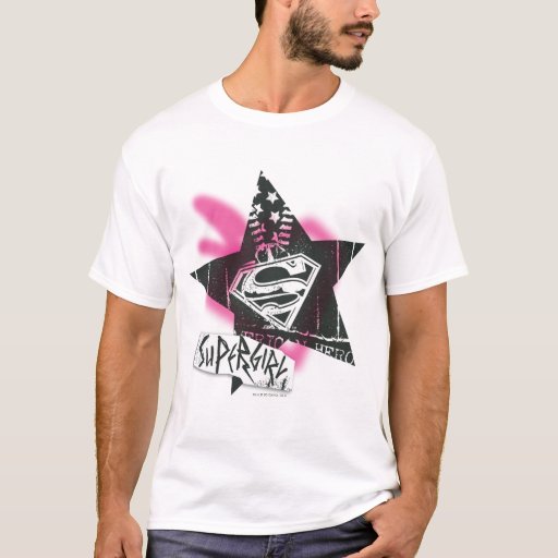 supergirl shirt pink