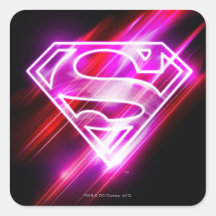 Supergirl Pink Sticker