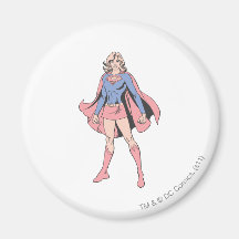 Supergirl Pose 3 Refrigerator Magnets