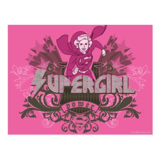 Supergirl Power 2 Post Card