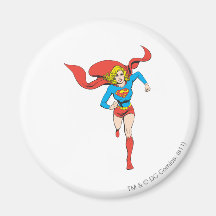 Supergirl Ready to Go Magnets