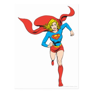 Supergirl Ready to Go Postcards