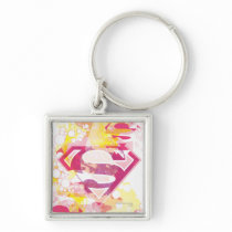 Supergirl Retro Logo Key Chain