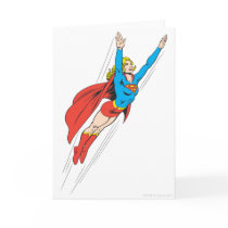Supergirl Soars High Card