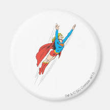 Supergirl Soars High Refrigerator Magnet