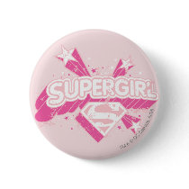 Supergirl Stars and Logo Pin
