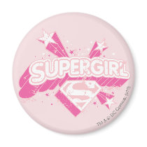 Supergirl Stars and Logo Magnet