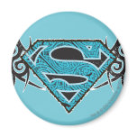 Supergirl Tribal Pattern Logo Refrigerator Magnets