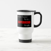Superhero Aerospace Engineer Coffee Mug