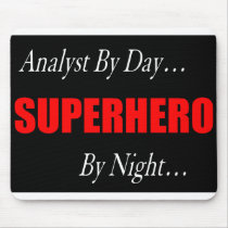 Superhero Analyst Mousepad