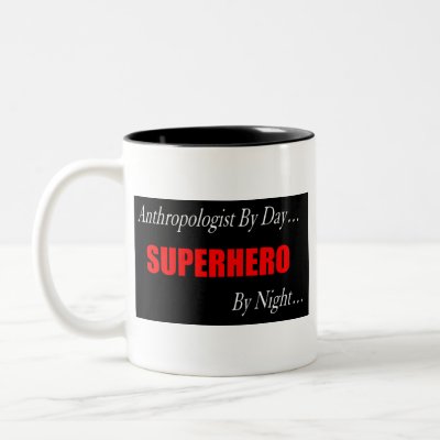 Superhero Anthropologist Coffee Mug