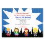 Superhero Birthday Party Invitations Superhero Birthday Party Invitations