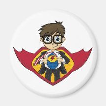 Superhero Boy Magnet