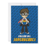 Superhero Boy Party Invite