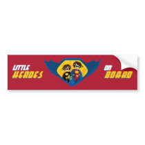 Superhero Bumper Sticker