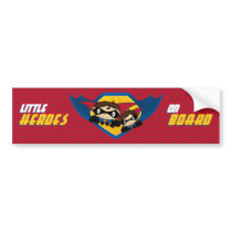 Superhero Bumper Sticker