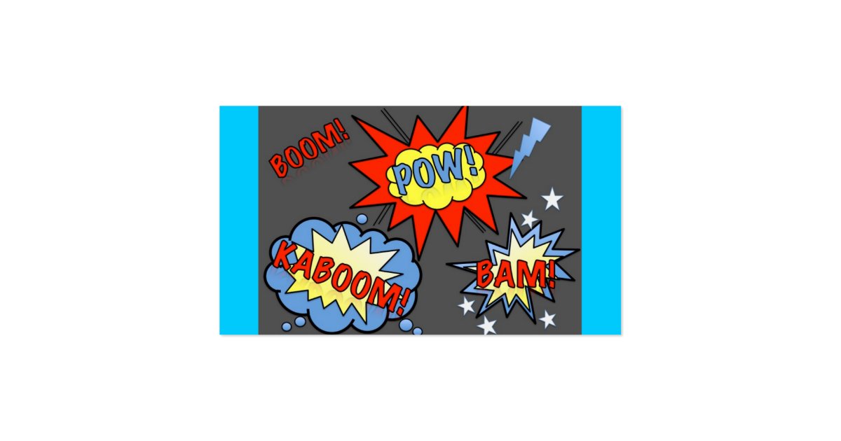 Superhero Business Card | Zazzle