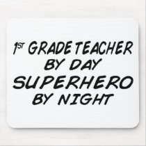 Superhero by Night - 1st Grade Mouse Mats