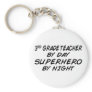 Superhero by Night - 3rd Grade Key Chains