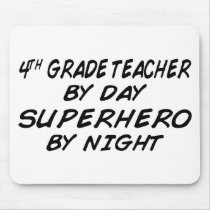 Superhero by Night - 4th Grade Mouse Mat