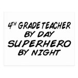 Superhero by Night - 4th Grade Post Card