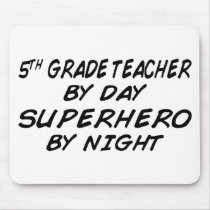 Superhero by Night - 5th Grade Mouse Mats