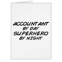 Superhero by Night - Accountant Card