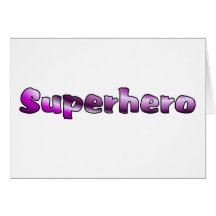 Superhero Cards