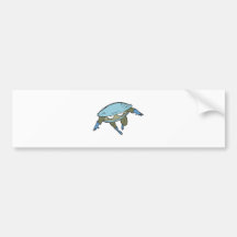 superhero clam bumper sticker