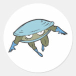 superhero clam stickers