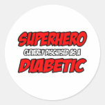 Superhero...Diabetic Stickers
