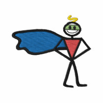 Superhero embroidered shirts