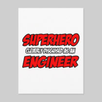 Superhero...Engineer Postcards