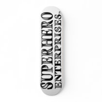 SUPERHERO ENTERPRISES Skate Skateboard Decks