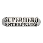 SUPERHERO ENTERPRISES Skate Skateboard Decks