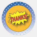 Superhero |  Favor Sticker stickers