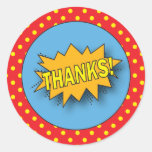 Superhero |  Favor Sticker stickers